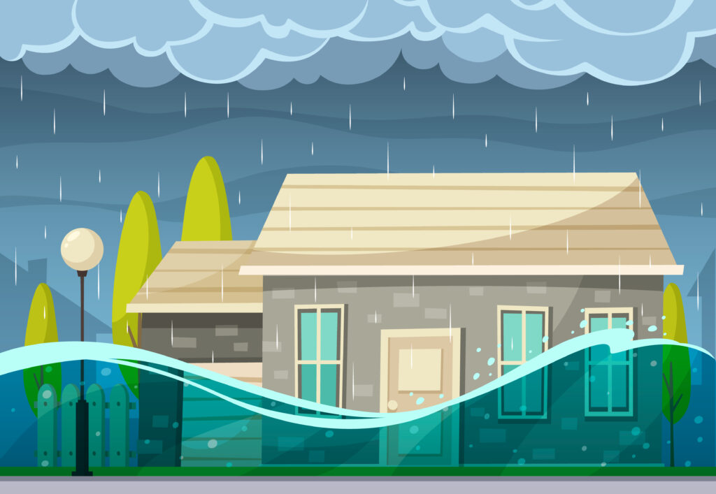 Flood Rain House